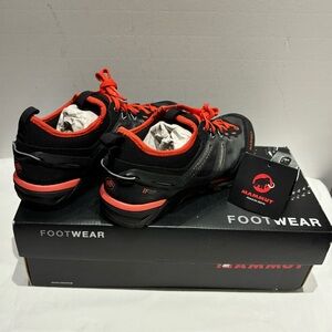 New Mammut  Alnasca Knit Low  Womens - Black/Dark Barberry